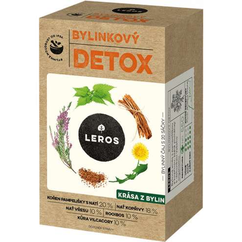 LEROS Bylinkový Detox - травяной детокс 20x1.5g